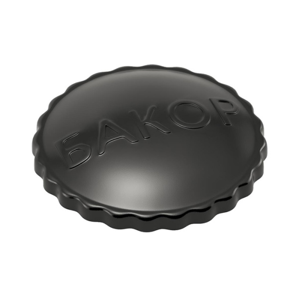 Заглушка полуоборотная Евро (черная) производства Бакор
