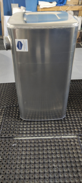 Алюминиевый топливный бак 400л. Фланец маз (№ 741661)